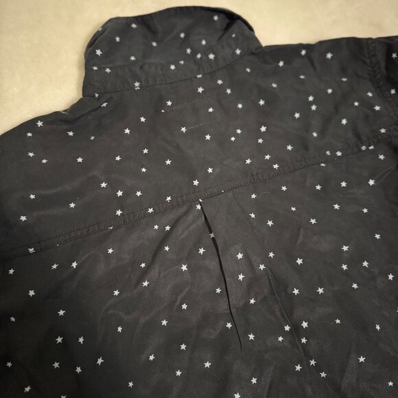Marine Layer Starry Print Relaxed Fit Long Sleeve Shirt Black Large button down - Picture 16 of 16